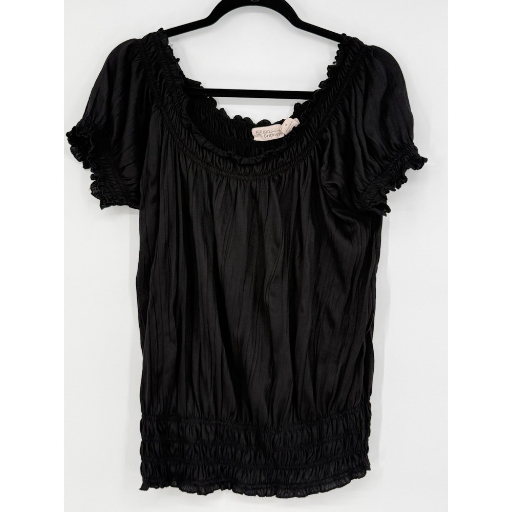 Allison Brittney Women's Black Top Large